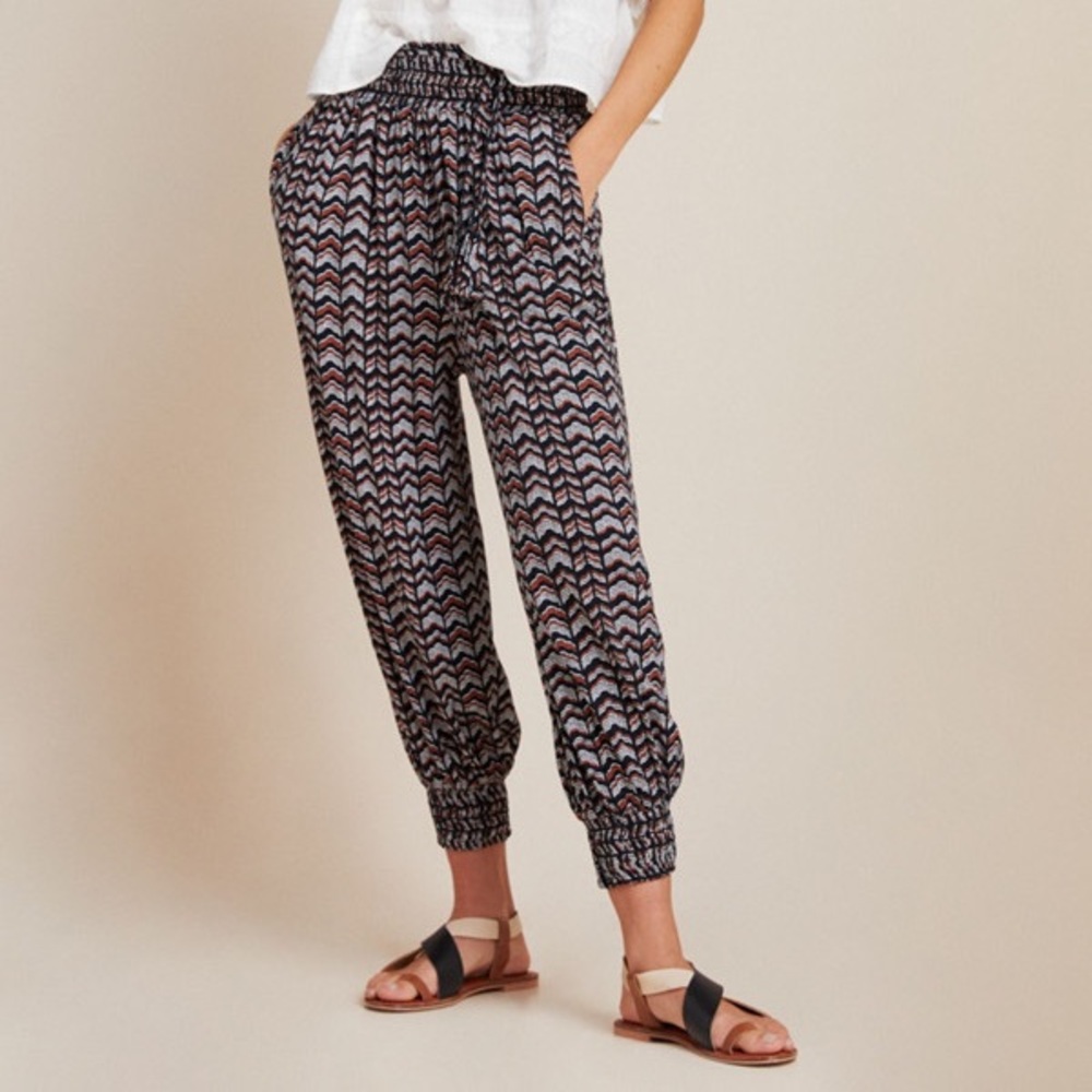Anthropologie Abstract Jogger